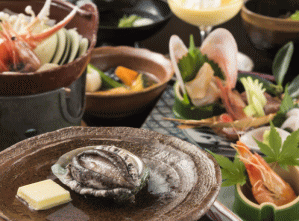 日本海の海鮮料理