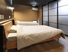 シングルベッド2台寝室